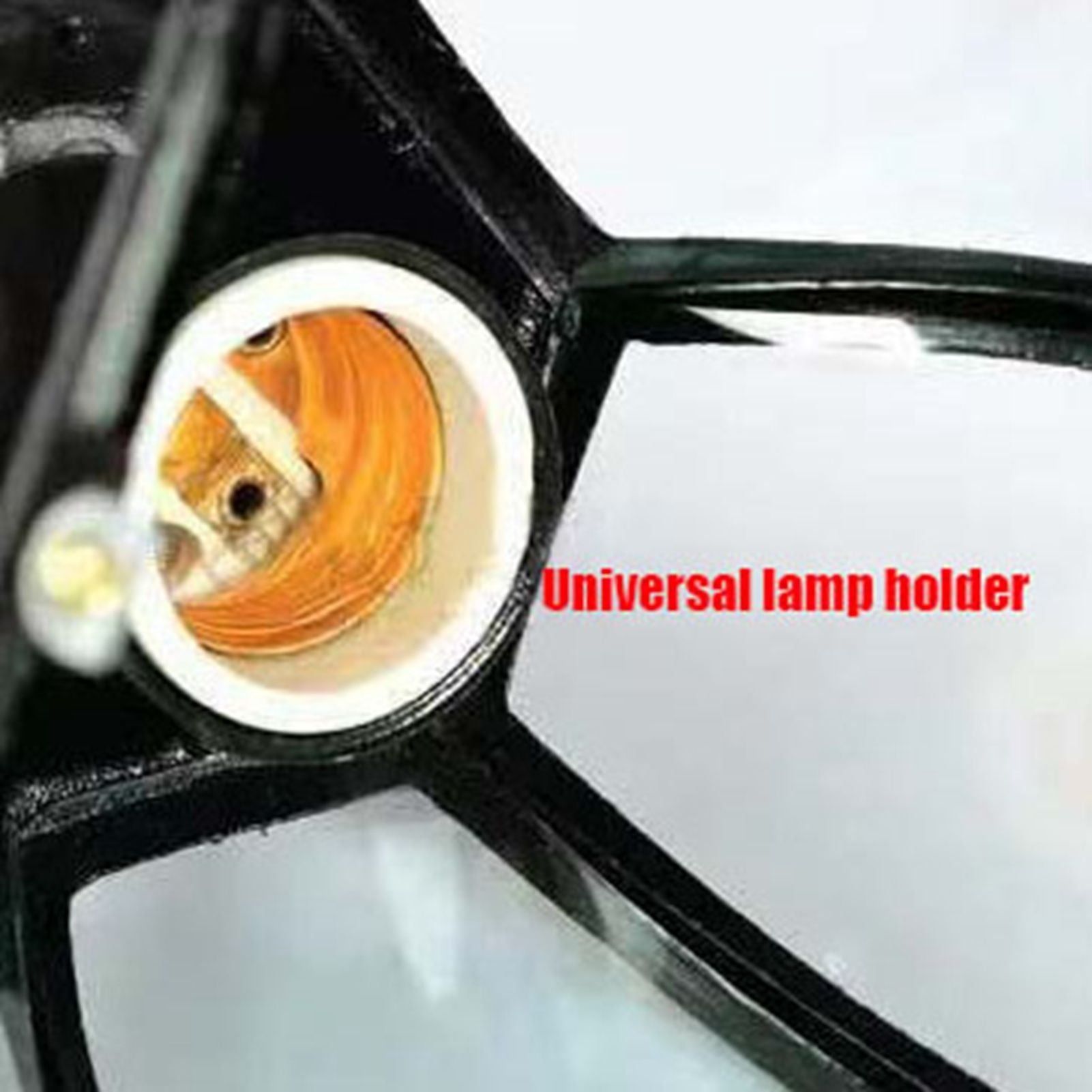 Hex Garden Wall Lamp Waterproof Outdoor Wall Light Corridor Courtyard Balcony Lamp Black V1294-YM0521-3119230033911