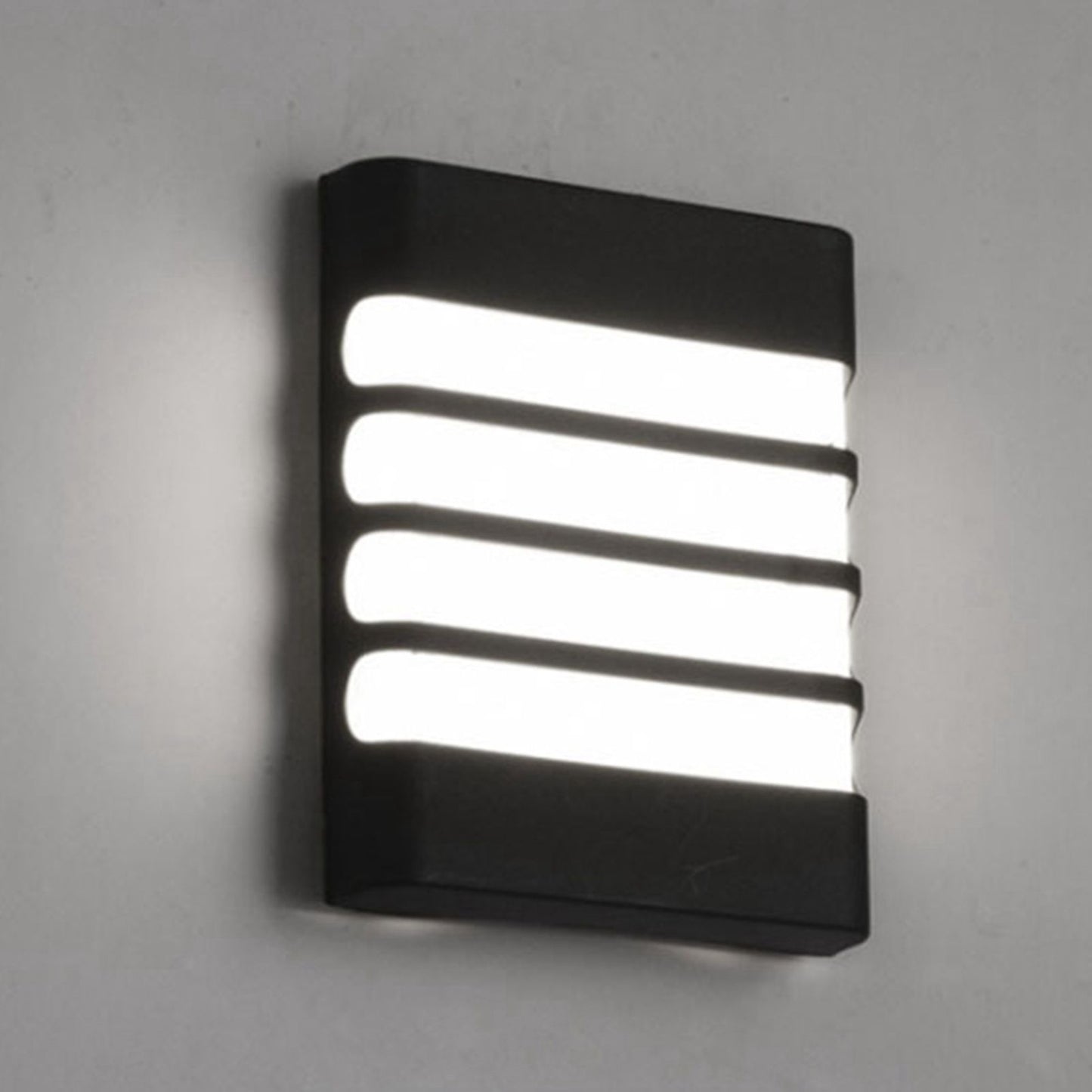Patio Wall Light Plastic Housing Waterproof Low Power Consumption LED 6500K Wall Mounted Lamp V1294-YM0521-3119230034611