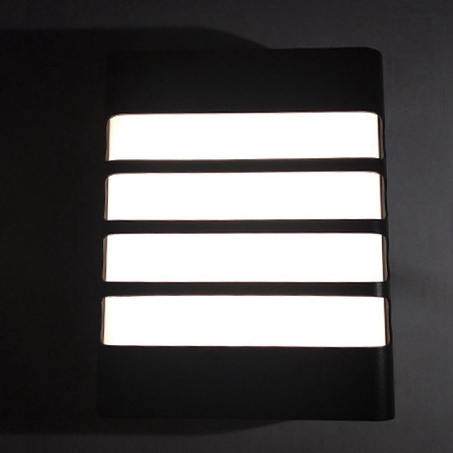Patio Wall Light Plastic Housing Waterproof Low Power Consumption LED 6500K Wall Mounted Lamp V1294-YM0521-3119230034611