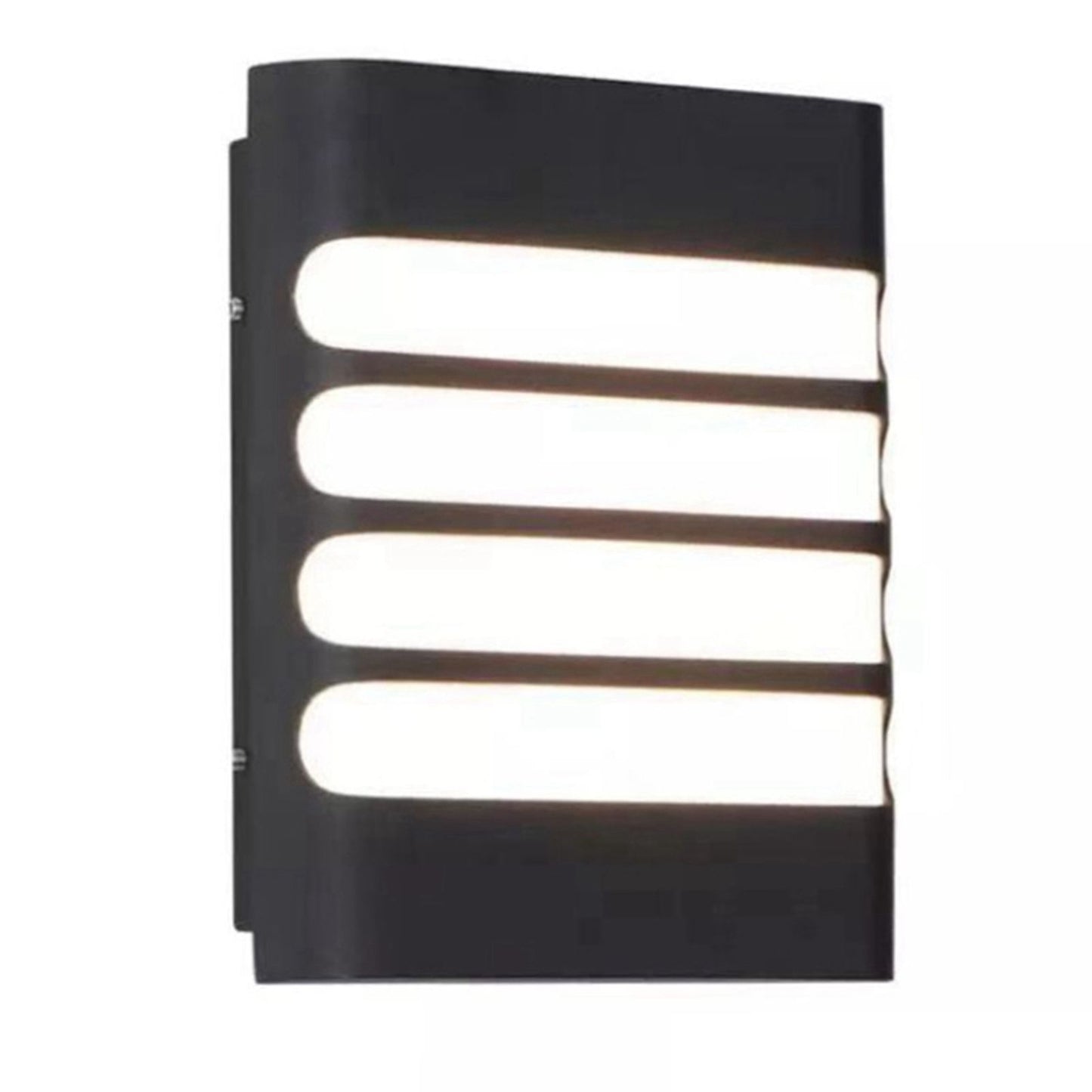 Patio Wall Light Plastic Housing Waterproof Low Power Consumption LED 6500K Wall Mounted Lamp V1294-YM0521-3119230034611