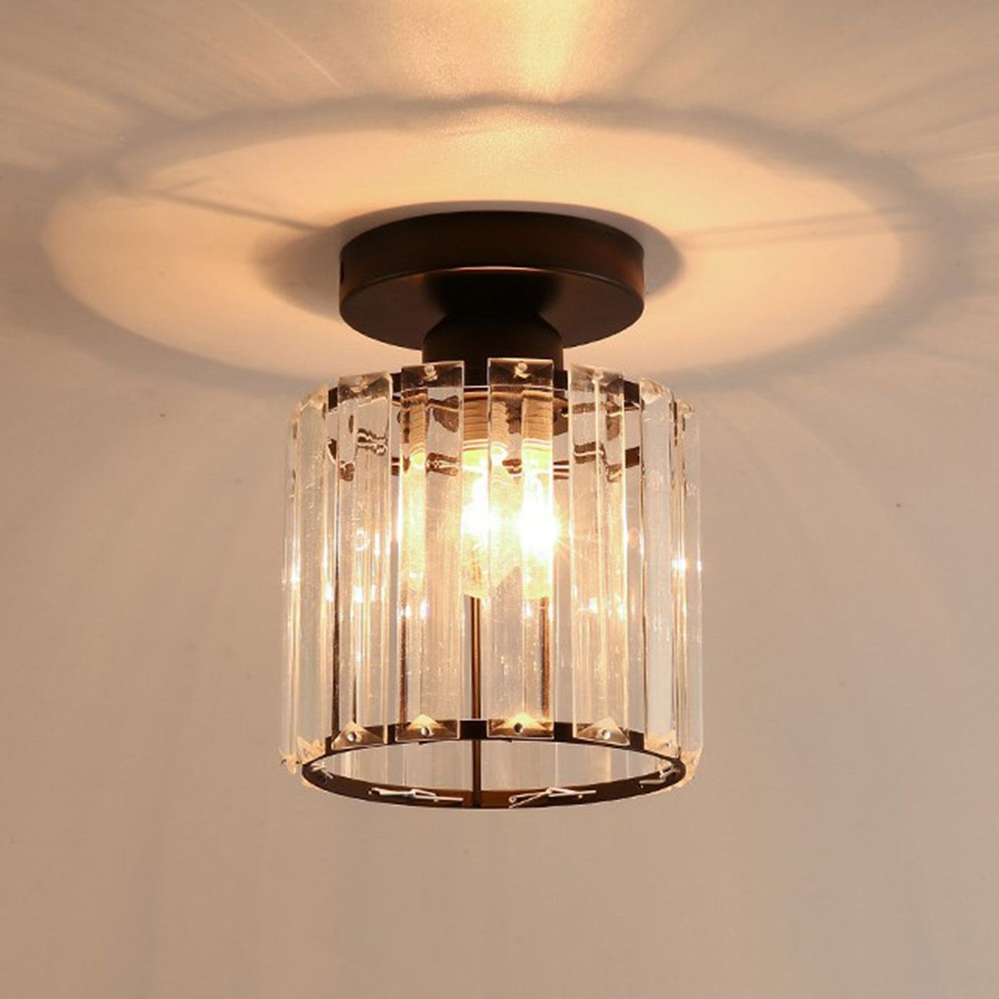 Ceiling Light Shade Lampshade Lamp Cover Simple Elegant Style Home Decoration for Room Round Without Bulb V1294-YM0521-3119230035511