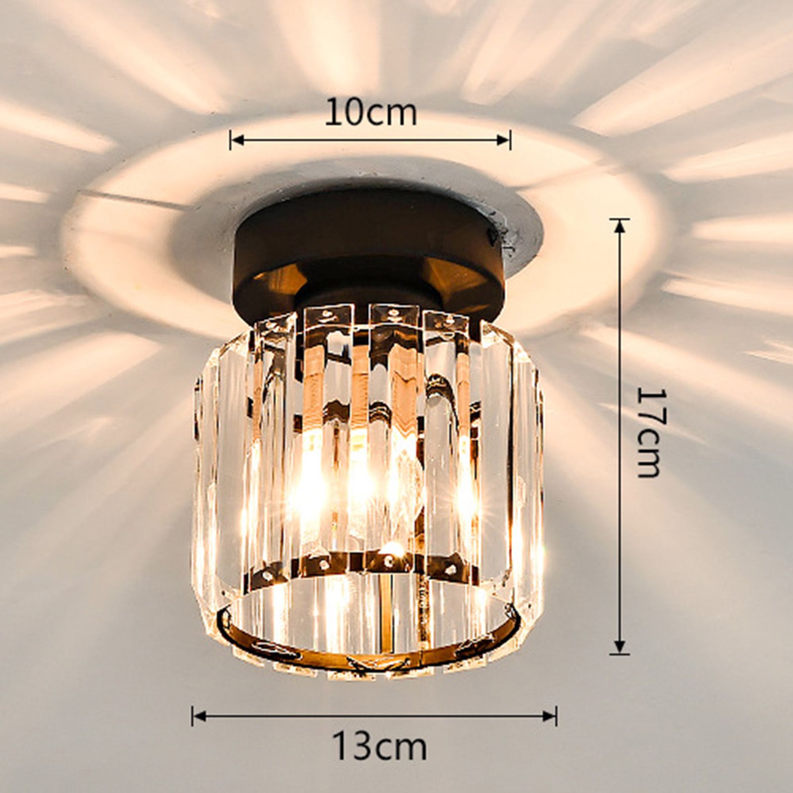 Ceiling Light Shade Lampshade Lamp Cover Simple Elegant Style Home Decoration for Room Round Without Bulb V1294-YM0521-3119230035511