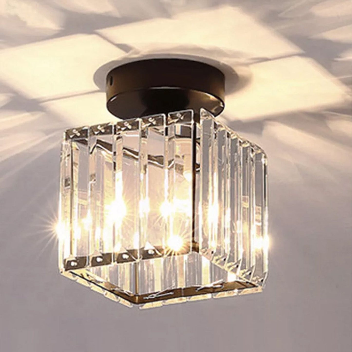 Ceiling Light Shade Lampshade Lamp Cover Simple Elegant Style Home Decoration for Room Square Without Bulb V1294-YM0521-3119230035512
