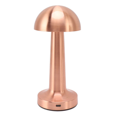 Mushroom Table Lamp Rechargeable Bedside Light Stepless Dimming Touch Control Home Decoration V1294-YM0521-3119230039911