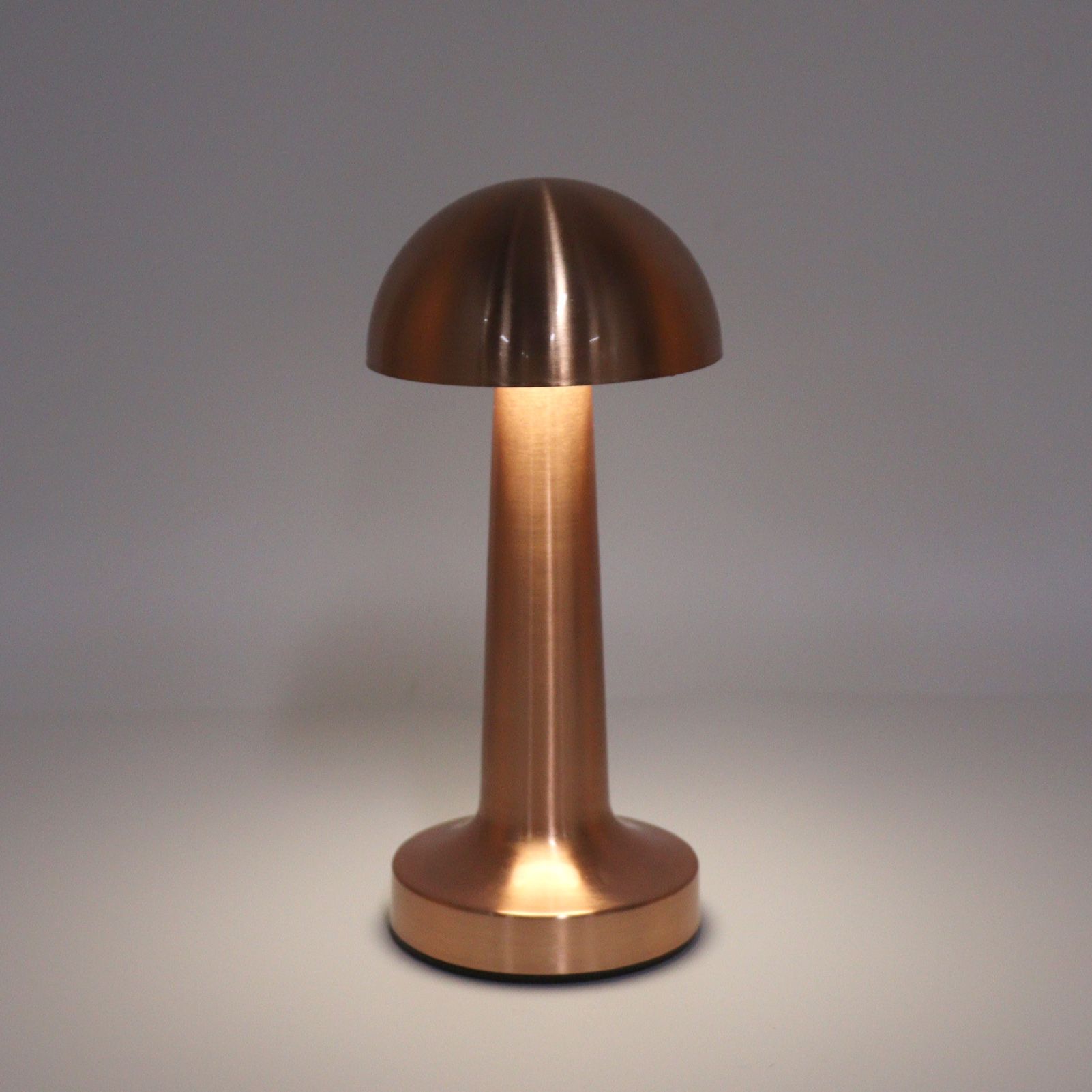 Mushroom Table Lamp Rechargeable Bedside Light Stepless Dimming Touch Control Home Decoration V1294-YM0521-3119230039911