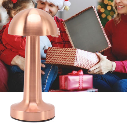 Mushroom Table Lamp Rechargeable Bedside Light Stepless Dimming Touch Control Home Decoration V1294-YM0521-3119230039911