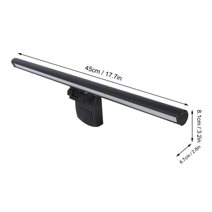 Desktop LED Screen Lamp 3 Color Temperature Stepless Dimming USB Computer Monitor Light 5V V1294-YM0521-3119230040811