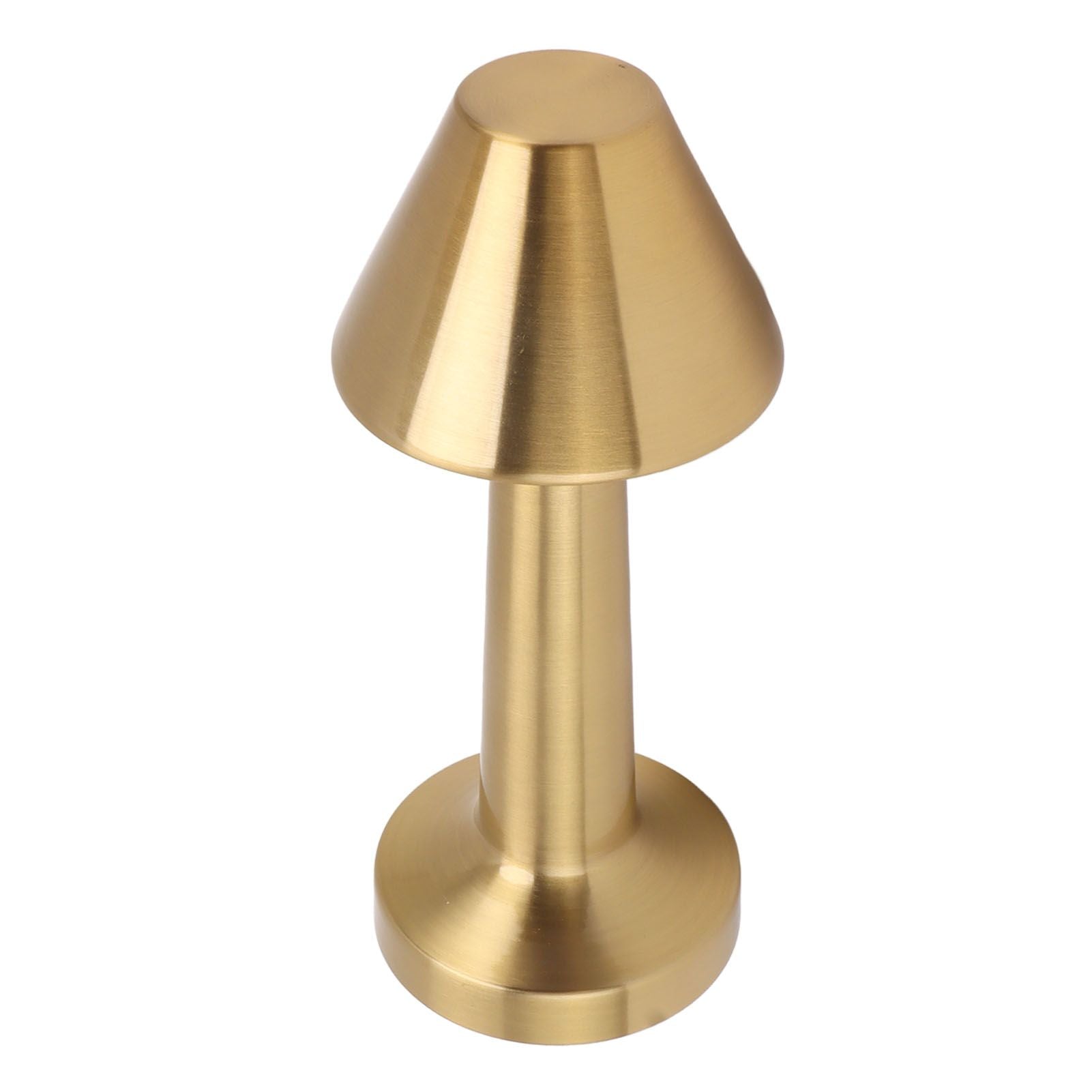 LED Table Lamp 3W 3 Colors Stepless Dimming USB Rechargeable Cordless LED Bedside Light Gold V1294-YM0521-3119230041011