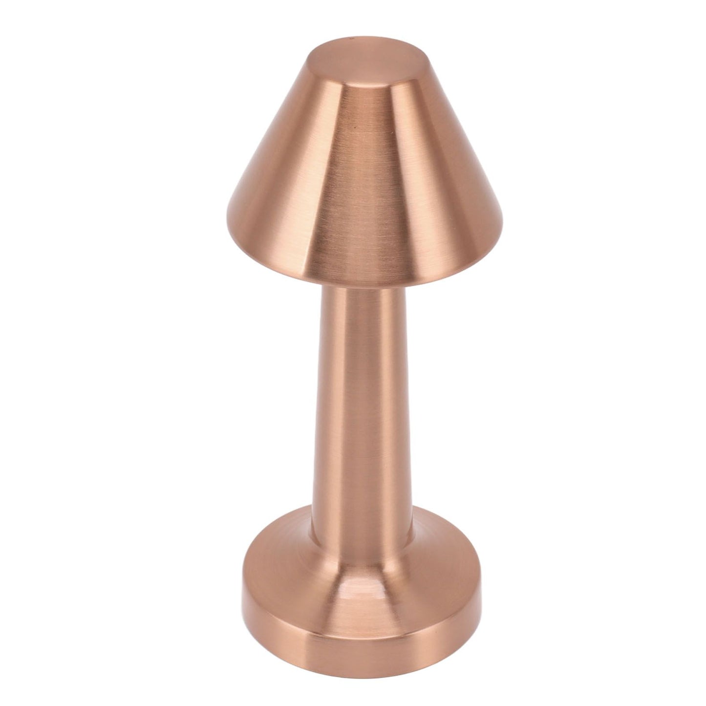 LED Table Lamp 3W 3 Colors Stepless Dimming USB Rechargeable Cordless LED Bedside Light Rose Gold V1294-YM0521-3119230041013