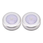 Motion Sensor Night Light Eye Protection Round Small LED Induction Lamp for Closet Drawer Bed Bottom 2pcs V1294-YM0521-3119230041411