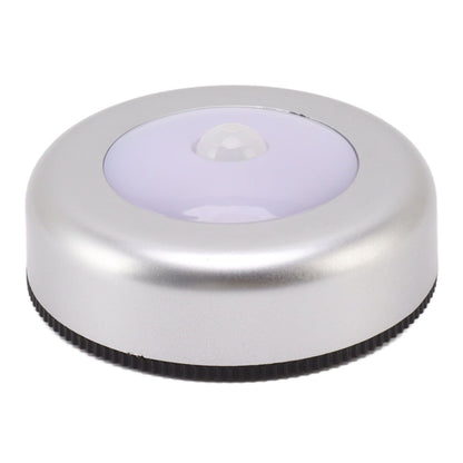 Motion Sensor Night Light Eye Protection Round Small LED Induction Lamp for Closet Drawer Bed Bottom 2pcs V1294-YM0521-3119230041411