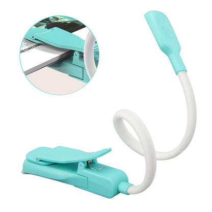 Book Light USB Charging LED Lamp 3 Color Temperature Stepless Dimming Clamp Base Reading Light V1294-YM0521-3119230041811