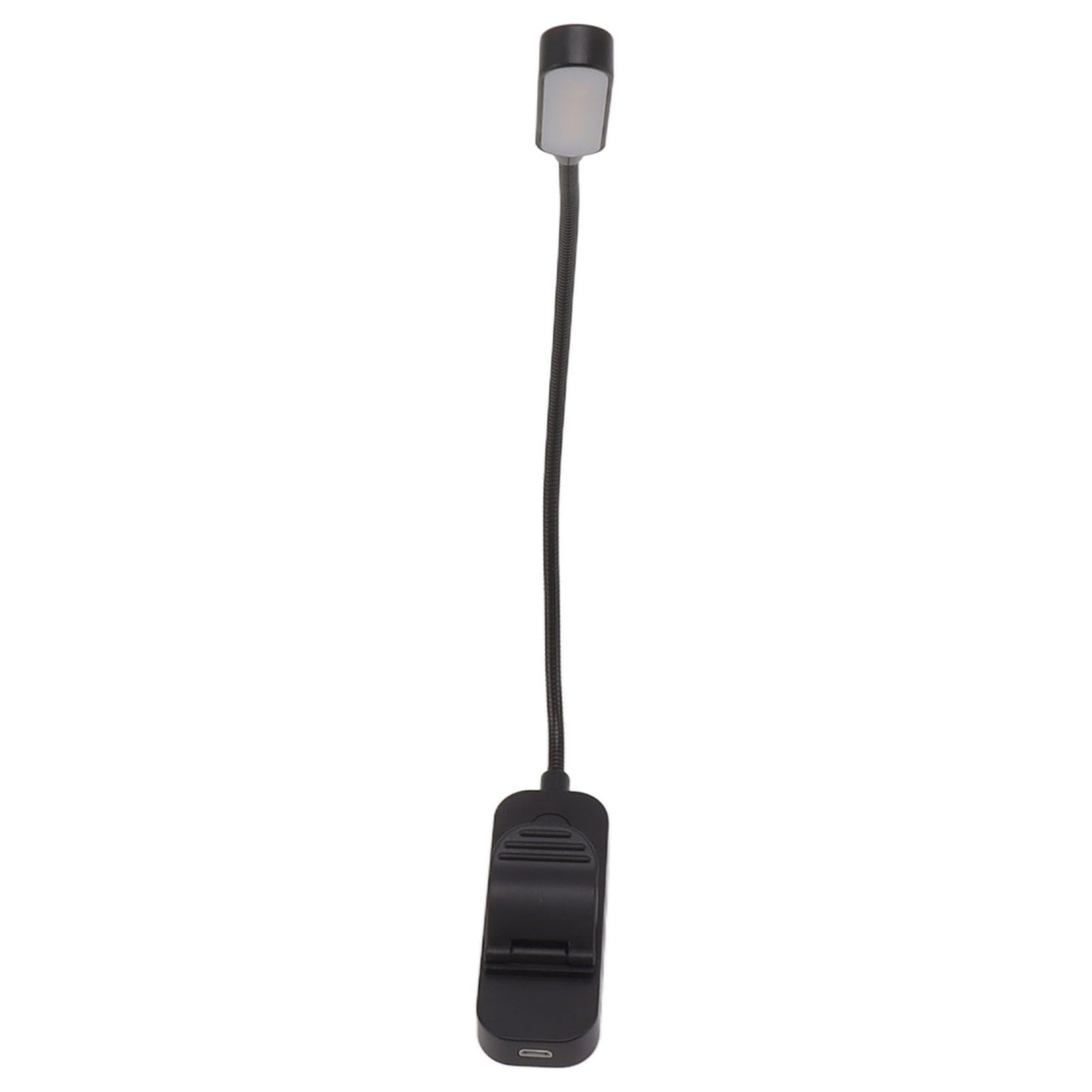 Book Light USB Rechargeable Blocking Reading Clip On Lamp 3 Brightness Stepless Dimming 8 LED Eye Care Sleep V1294-YM0521-3119230042611
