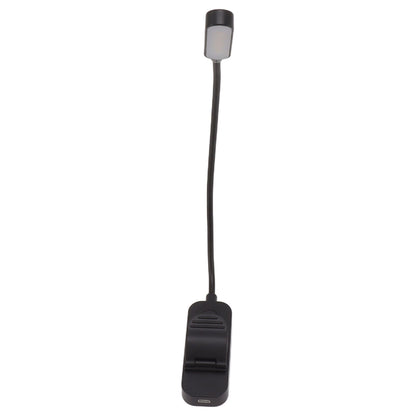 Book Light USB Rechargeable Blocking Reading Clip On Lamp 3 Brightness Stepless Dimming 8 LED Eye Care Sleep V1294-YM0521-3119230042611