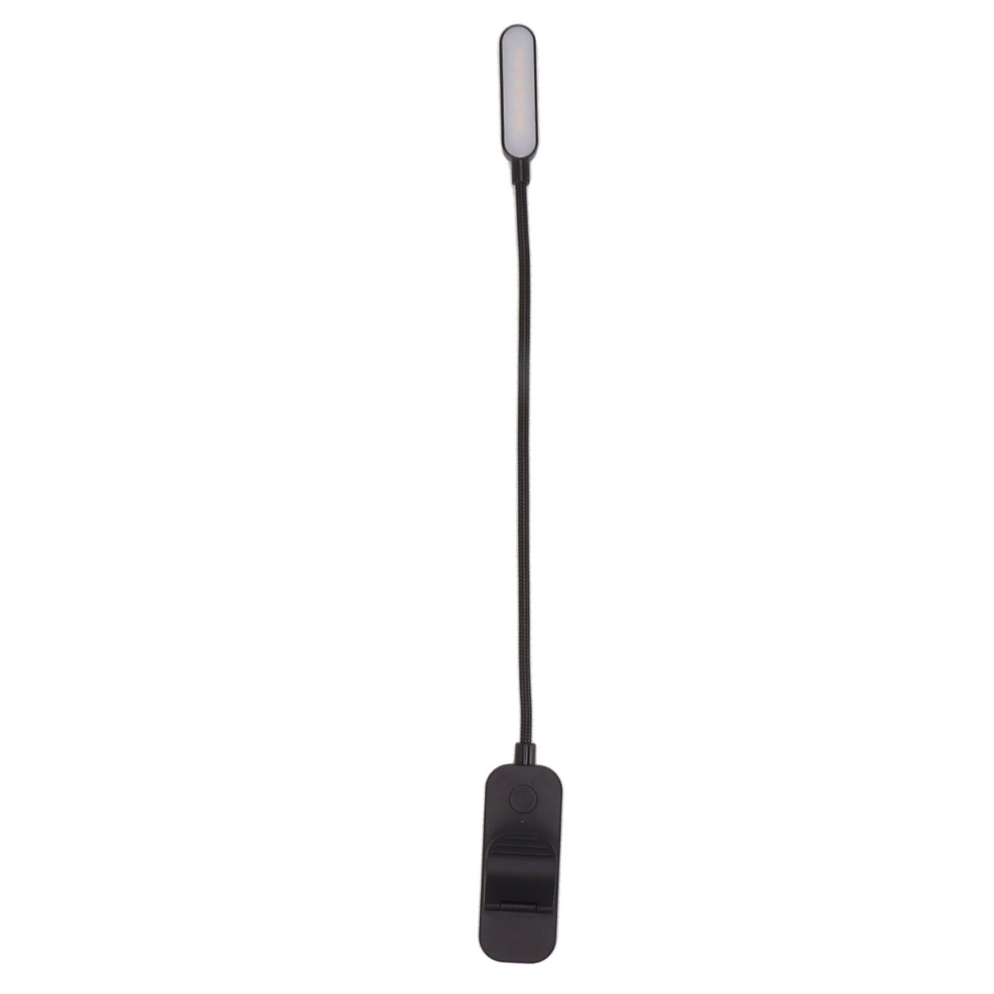 Book Light USB Rechargeable Blocking Reading Clip On Lamp 3 Brightness Stepless Dimming 8 LED Eye Care Sleep V1294-YM0521-3119230042611