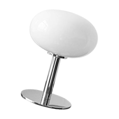 Bedside Table Lamp Iron Base Cute Shape Simple Modern Elegant Nightstand Lamp for Home USB Button Switch White V1294-YM0521-3119230054015