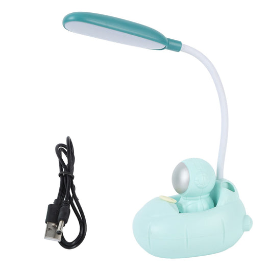 LED Desk Lamp 360 degrees Bendable Eye Protection USB Rechargeable Learning Lamp for Home Bedroom Study V1294-YM0521-3119230054811