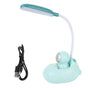 LED Desk Lamp 360 degrees Bendable Eye Protection USB Rechargeable Learning Lamp for Home Bedroom Study V1294-YM0521-3119230054811