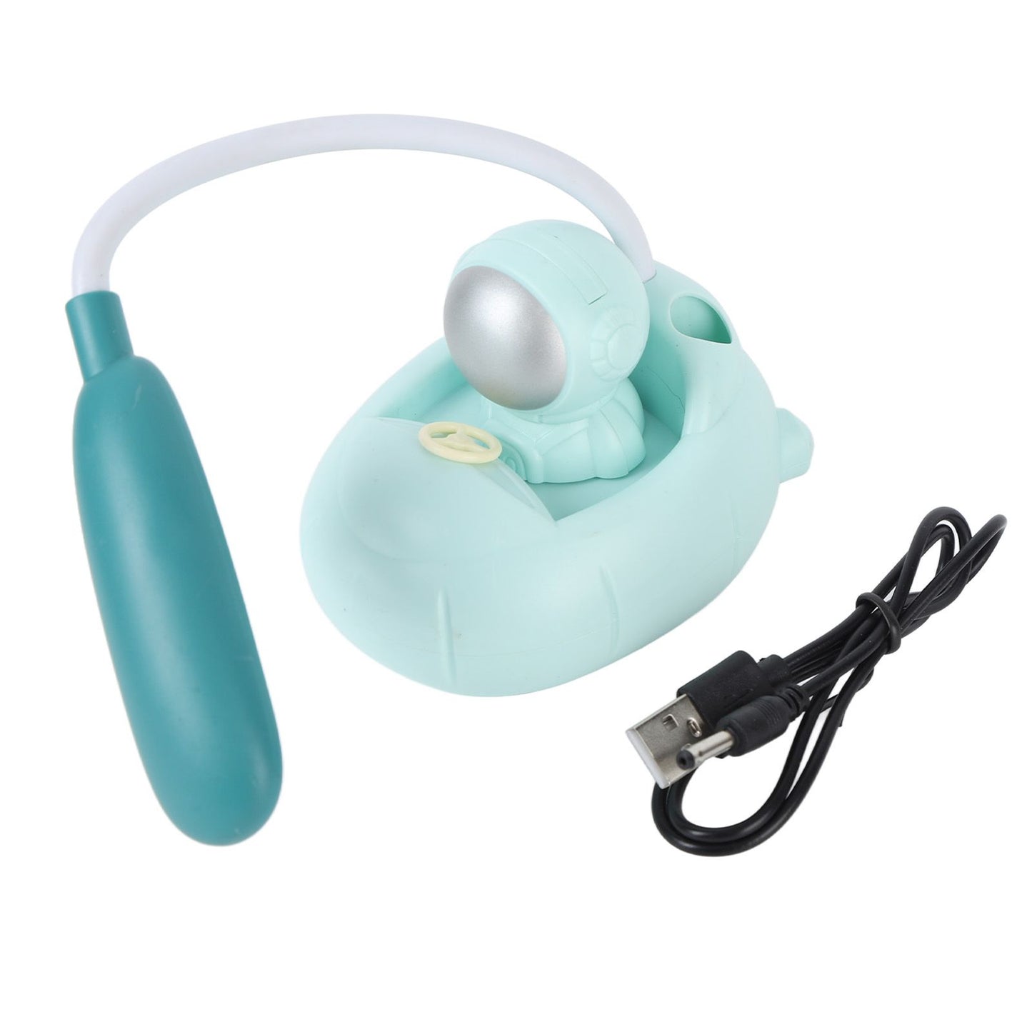 LED Desk Lamp 360 degrees Bendable Eye Protection USB Rechargeable Learning Lamp for Home Bedroom Study V1294-YM0521-3119230054811
