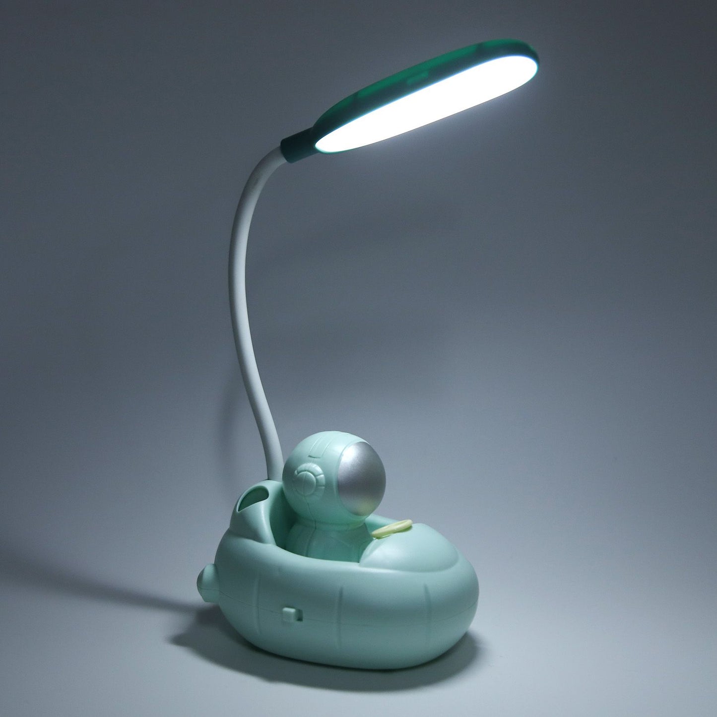 LED Desk Lamp 360 degrees Bendable Eye Protection USB Rechargeable Learning Lamp for Home Bedroom Study V1294-YM0521-3119230054811
