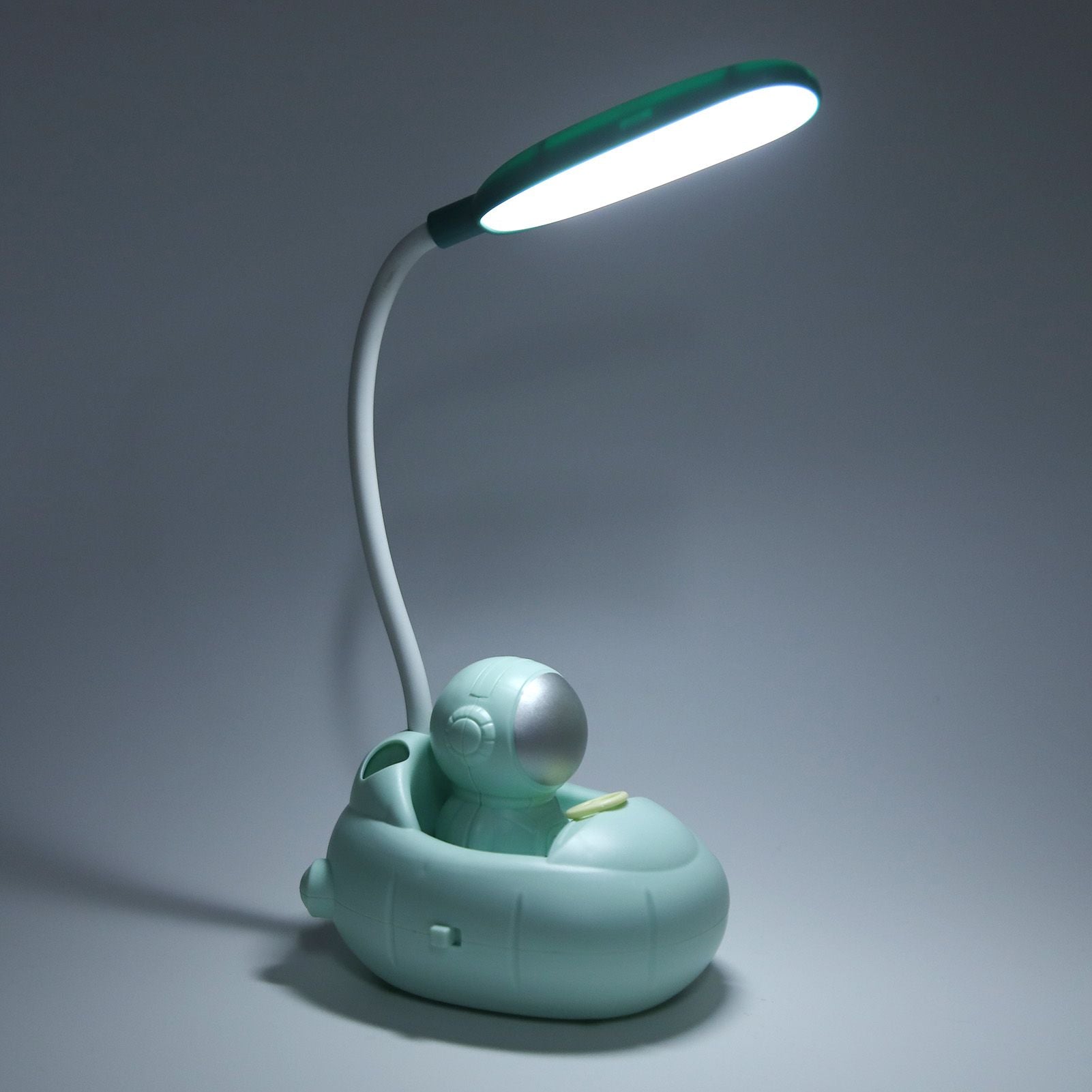 LED Desk Lamp 360 degrees Bendable Eye Protection USB Rechargeable Learning Lamp for Home Bedroom Study V1294-YM0521-3119230054811