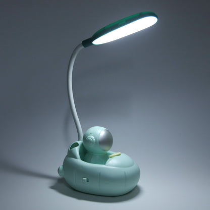 LED Desk Lamp 360 degrees Bendable Eye Protection USB Rechargeable Learning Lamp for Home Bedroom Study V1294-YM0521-3119230054811