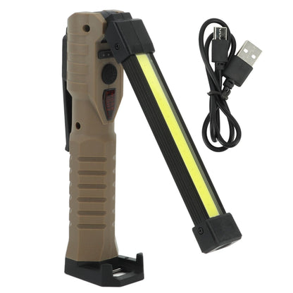 7 Modes Folding LED COB Work Light Type C Foldable Magnetic Emergency Flashlight for Maintenance 1200mAh V1294-YM0521-3119230055711