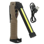 7 Modes Folding LED COB Work Light Type C Foldable Magnetic Emergency Flashlight for Maintenance 1200mAh V1294-YM0521-3119230055711