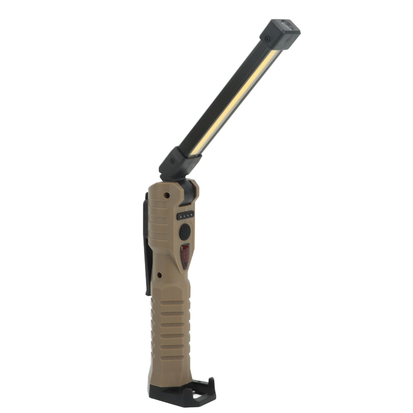 7 Modes Folding LED COB Work Light Type C Foldable Magnetic Emergency Flashlight for Maintenance 1200mAh V1294-YM0521-3119230055711