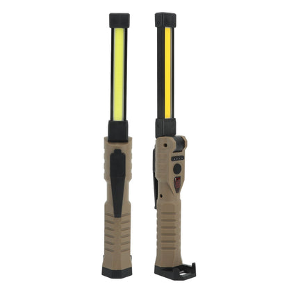 7 Modes Folding LED COB Work Light Type C Foldable Magnetic Emergency Flashlight for Maintenance 1200mAh V1294-YM0521-3119230055711