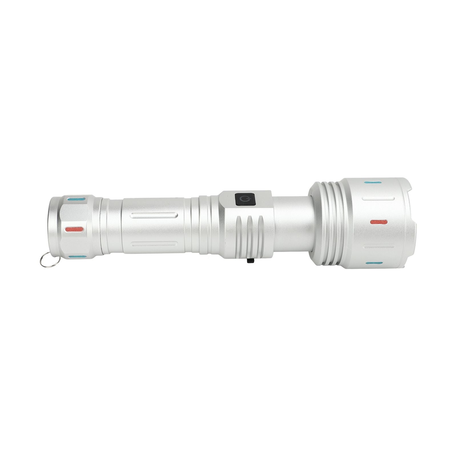 LED Flashlight 10000 Luminous Flux 5 Modes USB Type C Charge Waterproof Camping Flashlight for Hiking Travel V1294-YM0521-3119230057711