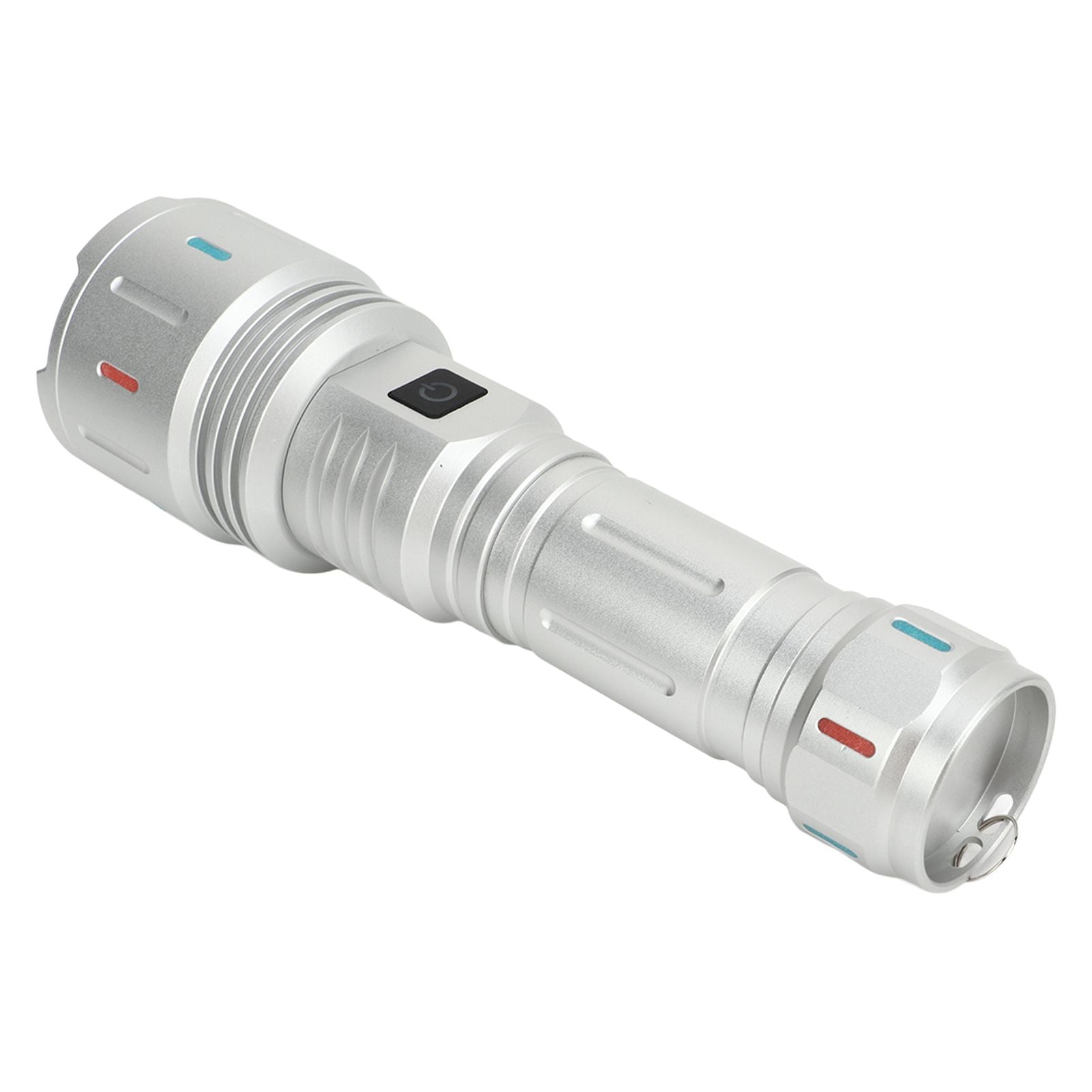 LED Flashlight 10000 Luminous Flux 5 Modes USB Type C Charge Waterproof Camping Flashlight for Hiking Travel V1294-YM0521-3119230057711