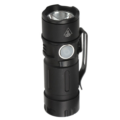 800LM Mini Flashlight Small Pocket EDC Light USB Rechargeable Keychain Light for Night Searching V1294-YM0521-3119230058411