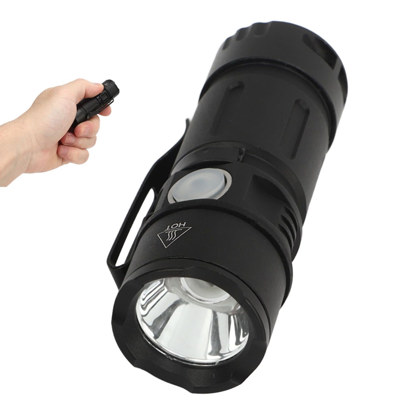 800LM Mini Flashlight Small Pocket EDC Light USB Rechargeable Keychain Light for Night Searching V1294-YM0521-3119230058411