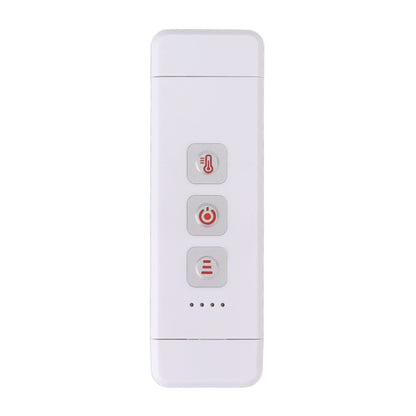 Clip On Book Light Multipurpose Ultrathin Mini 3 Levels Brightness USB Rechargeable Book Reading Light White V1294-YM0521-3119230058612