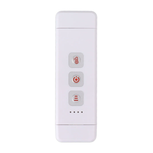 Clip On Book Light Multipurpose Ultrathin Mini 3 Levels Brightness USB Rechargeable Book Reading Light White V1294-YM0521-3119230058612
