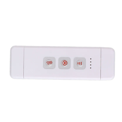 Clip On Book Light Multipurpose Ultrathin Mini 3 Levels Brightness USB Rechargeable Book Reading Light White V1294-YM0521-3119230058612