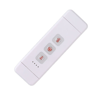 Clip On Book Light Multipurpose Ultrathin Mini 3 Levels Brightness USB Rechargeable Book Reading Light White V1294-YM0521-3119230058612