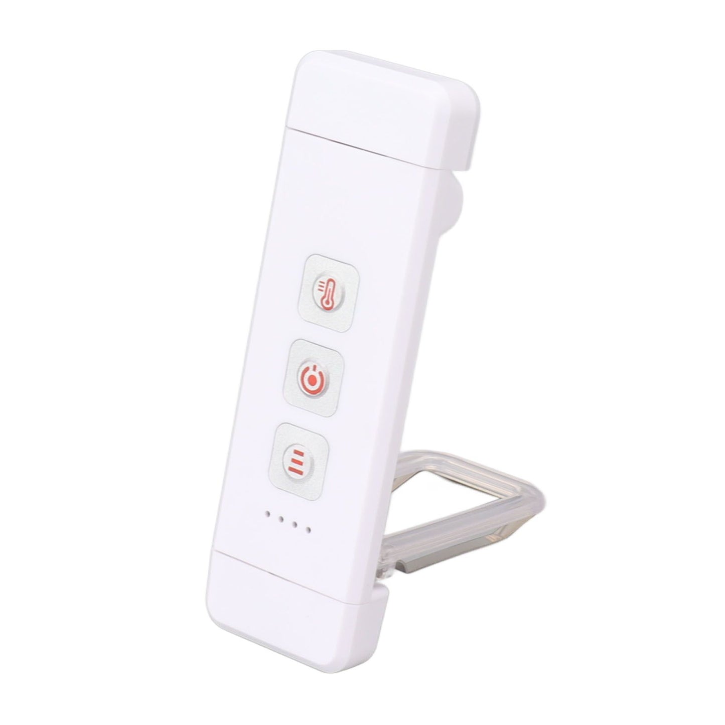 Clip On Book Light Multipurpose Ultrathin Mini 3 Levels Brightness USB Rechargeable Book Reading Light White V1294-YM0521-3119230058612