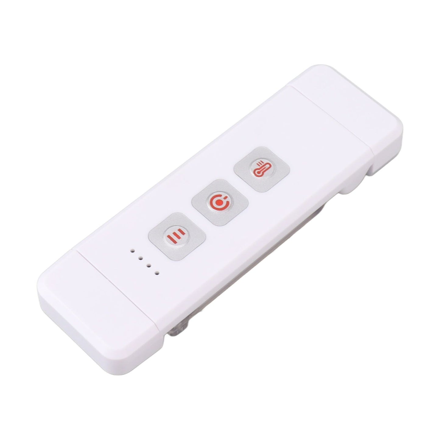 Clip On Book Light Multipurpose Ultrathin Mini 3 Levels Brightness USB Rechargeable Book Reading Light White V1294-YM0521-3119230058612