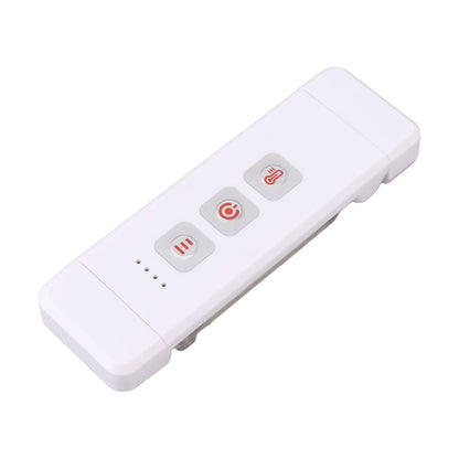 Clip On Book Light Multipurpose Ultrathin Mini 3 Levels Brightness USB Rechargeable Book Reading Light White V1294-YM0521-3119230058612