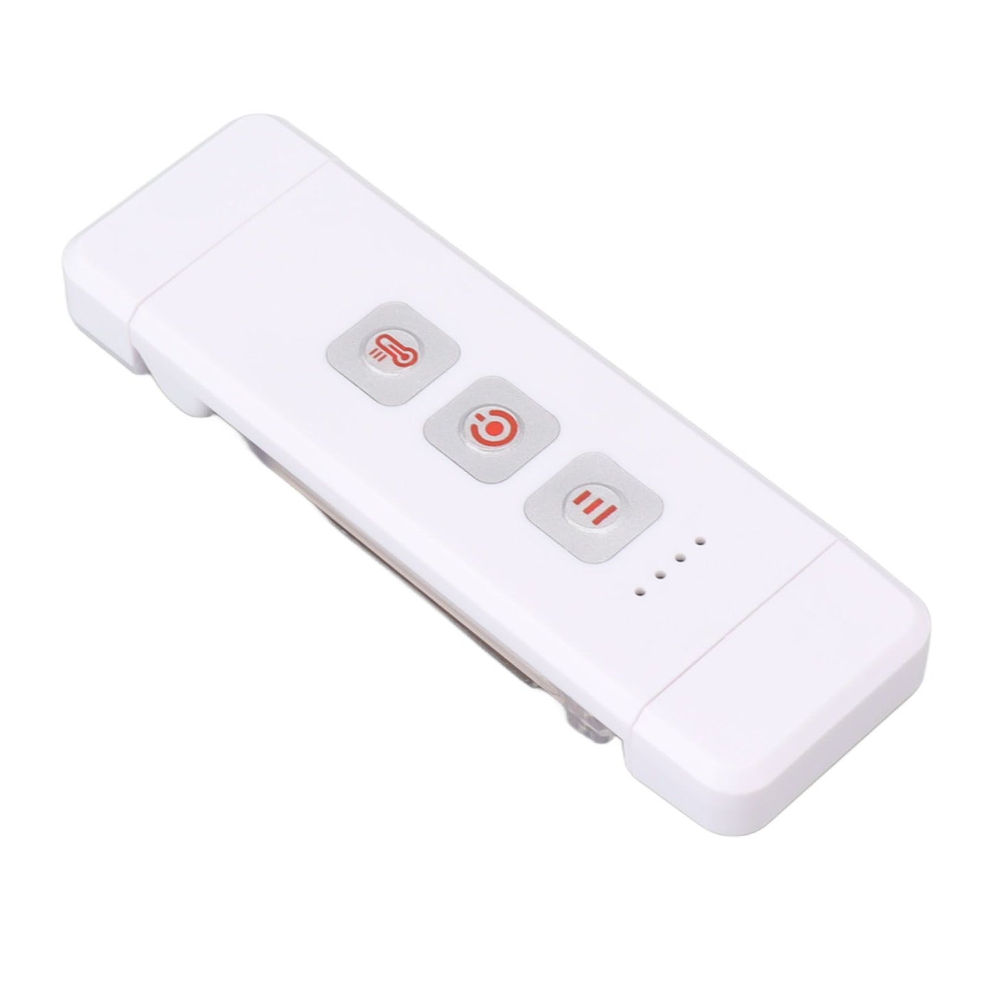 Clip On Book Light Multipurpose Ultrathin Mini 3 Levels Brightness USB Rechargeable Book Reading Light White V1294-YM0521-3119230058612