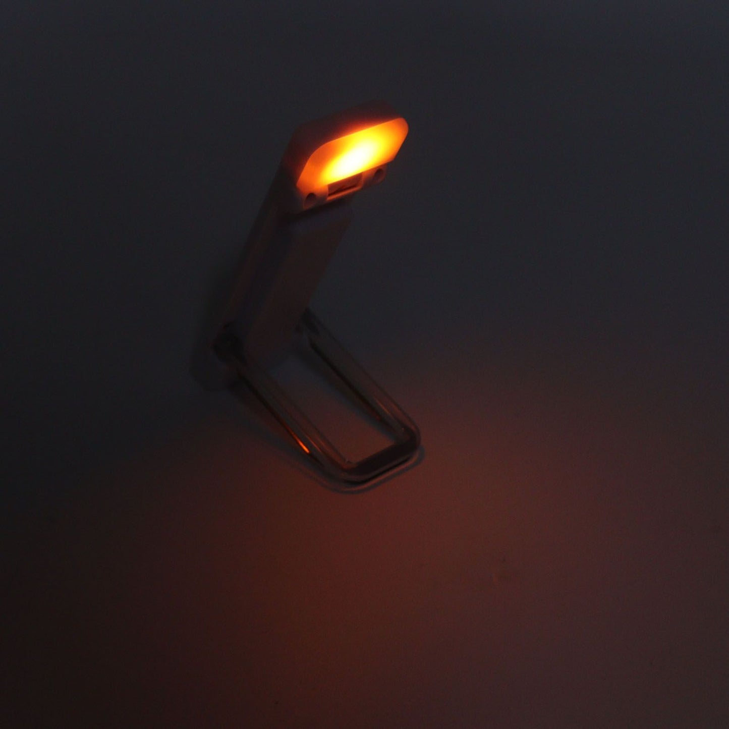 Clip On Book Light Multipurpose Ultrathin Mini 3 Levels Brightness USB Rechargeable Book Reading Light White V1294-YM0521-3119230058612