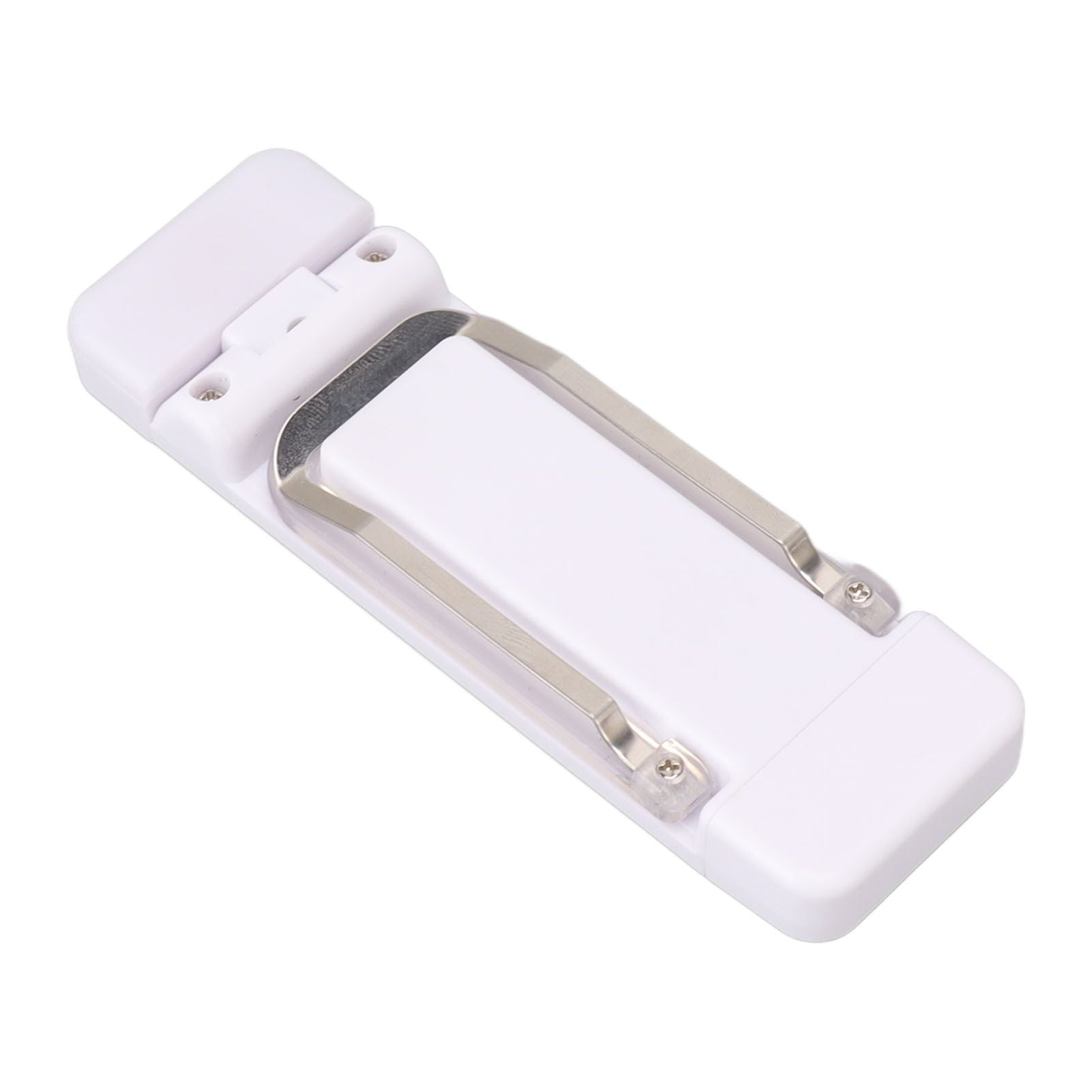 Clip On Book Light Multipurpose Ultrathin Mini 3 Levels Brightness USB Rechargeable Book Reading Light White V1294-YM0521-3119230058612