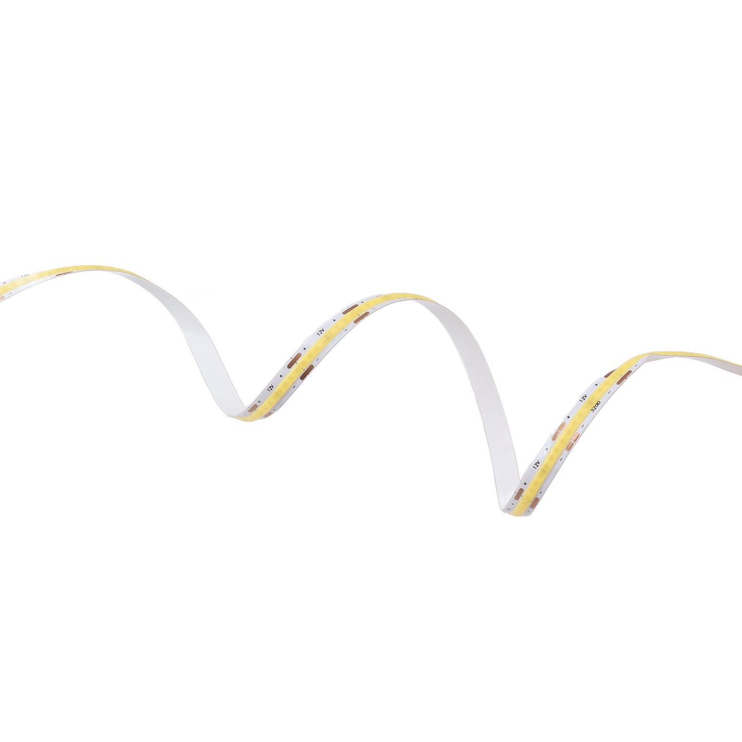 12V COB LED Flexible Strip Light Self Adhesive 90 CRI Flexible Uniform LED Tape Lamp 110LM 5m 3000K Warm Light V1294-YM0521-3119230062513