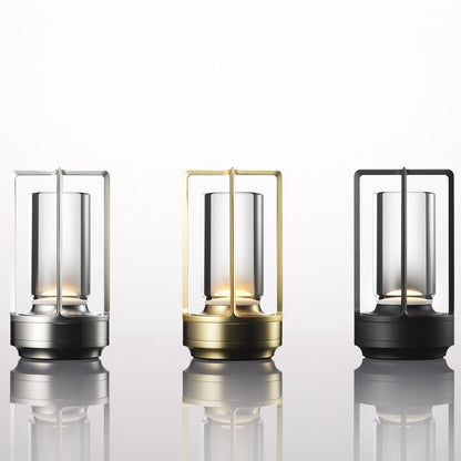 Cordless Table Lamp 3 Colors Stepless Dimming LED Table Lamp Rechargeable Touch Lamp Bedside Nightstand Lamp V1294-YM0521-3119230065813