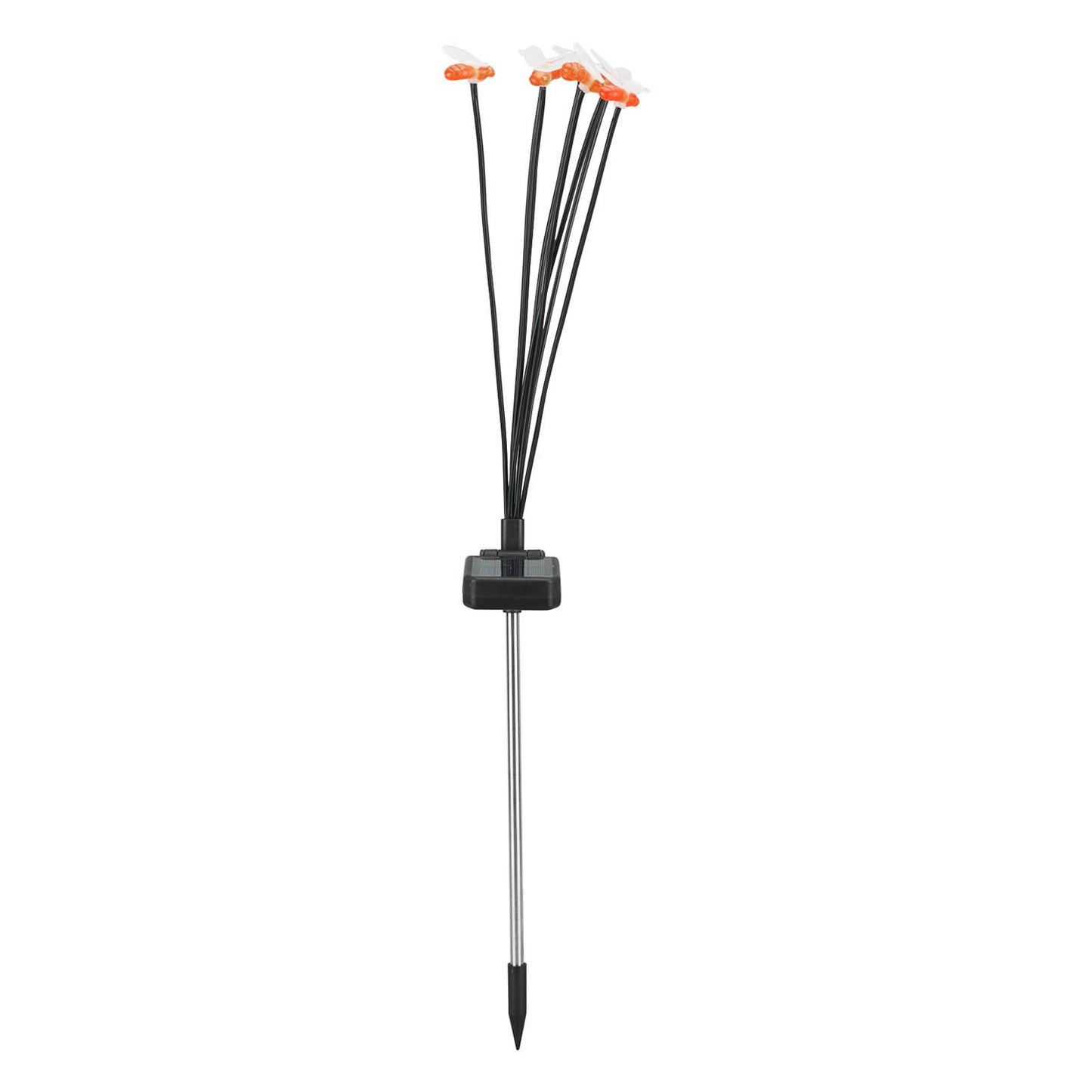 Outdoor Solar Lamp Waterproof LED Light Bee Design Decorative Light for Garden Patio Warm Light V1294-YM0521-3119230067011