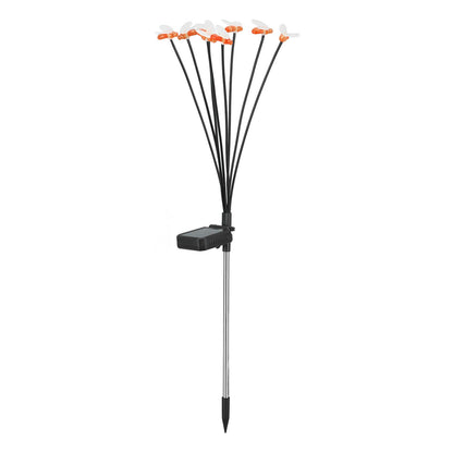 Outdoor Solar Lamp Waterproof LED Light Bee Design Decorative Light for Garden Patio Warm Light V1294-YM0521-3119230067011