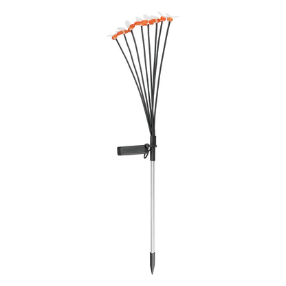 Outdoor Solar Lamp Waterproof LED Light Bee Design Decorative Light for Garden Patio Warm Light V1294-YM0521-3119230067011