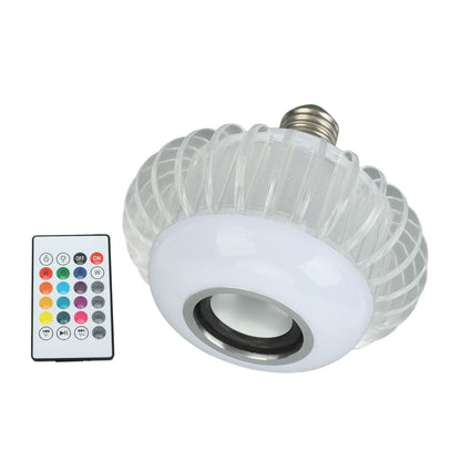 Smart LED Light Bulb Wireless Bluetooth Light Bulb Speaker E26 E27 RGB Color Changing Light Bulb With 24 Keys V1294-YM0521-3119230067811